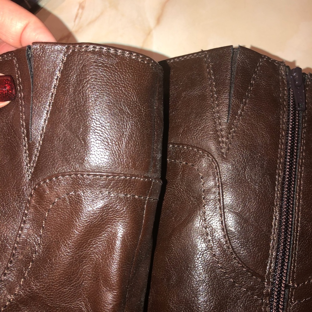 Dark Brown riding boots - Picture 6 of 8